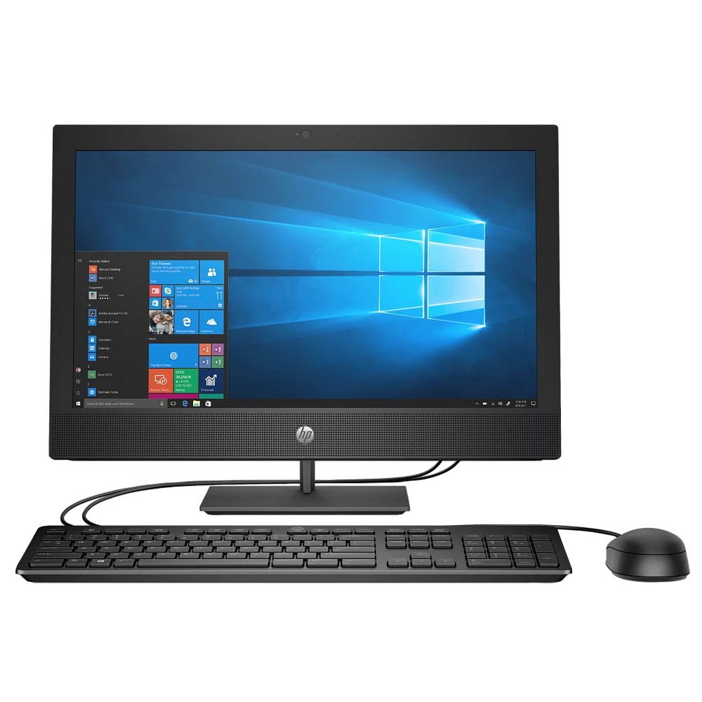 641N6PA - Моноблок HP Моноблок HP ProOne 400 G6 Intel Core  i5-10500T/8Gb/SSD256Gb/23.8/IPS/FHD/English kb/m/NoOS/black (641N6PA)