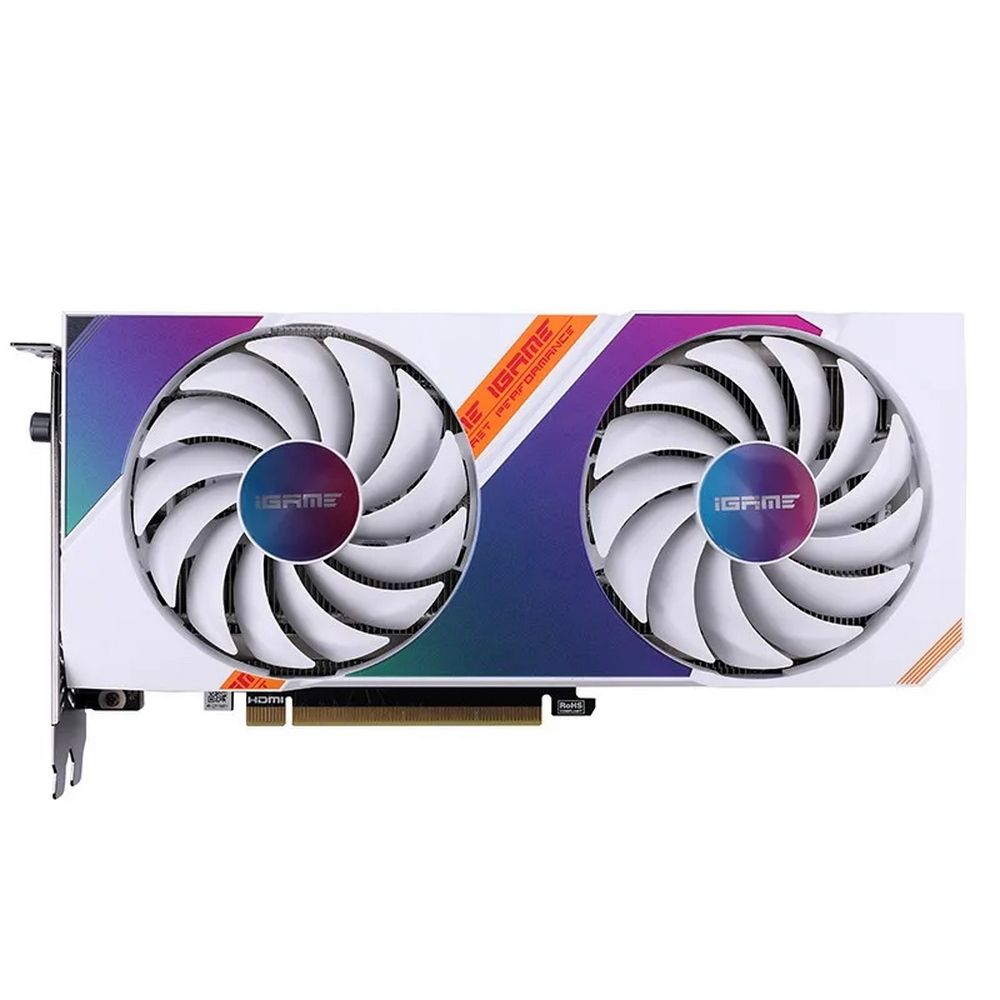 RTX 3050 Ultra W DUO OC V2-V - Видеокарта Colorful RTX3050 iGame Ultra W  DUO OC V2-V 8GB GDDR6 128bit HDMI+DP+DL-DVI