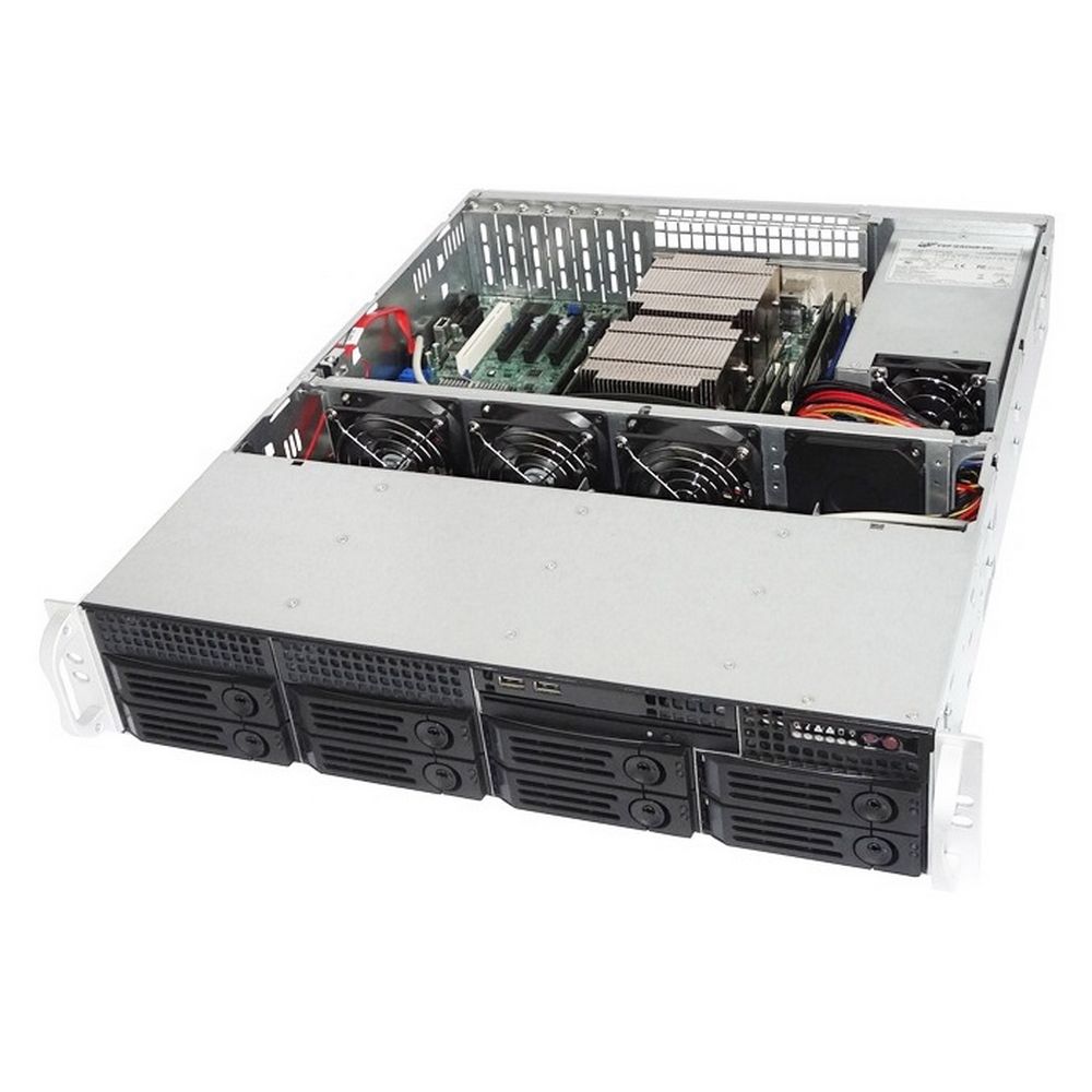 A0-CSR2537B100T1 - Корпус Ablecom CS-R25-37P, PSU: CRPS(1+1), Acbel: 800W  HDD Tray: 8, 8-port 6Gbps SAS/SATA to SATA with SGPIO CS-R25-37P, PSU:  CRPS(1+1), 8 drive trays, Backplane: 8-port 6Gbps SAS/SATA to SATA with