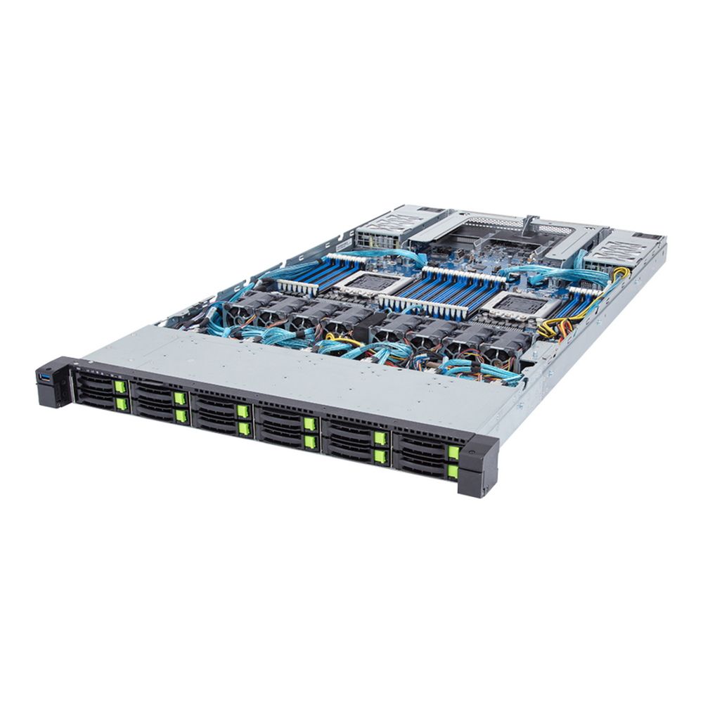 6NR182P91DR-00-1011 - Платформа системного блока Gigabyte 1U Server GBT  With 2*M128-30 R182-P91