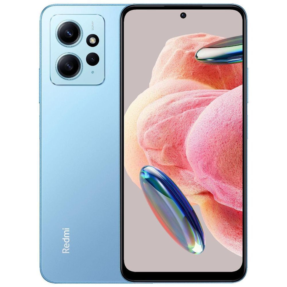 MZB0E0QRU - Смартфон Xiaomi Redmi Note 12 RU 6+128 Ice Blue