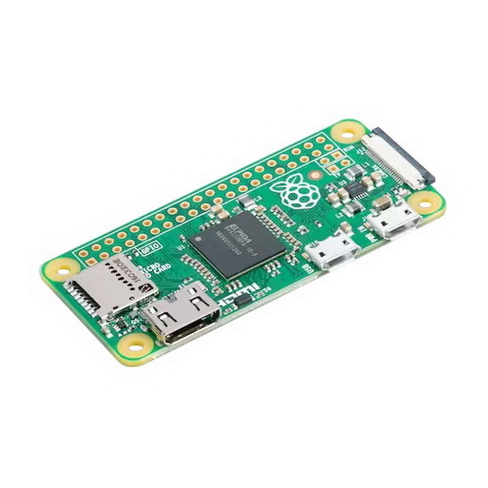 RA218 / Raspberry Pi Zero - Одноплатный компьютер Raspberry Pi Raspberry Pi  Zero 1GHz single-core CPU, 512MB RAM, Mini HDMI port, Micro USB OTG port,  Micro USB power, HAT-compatible 40-pin header, Composite