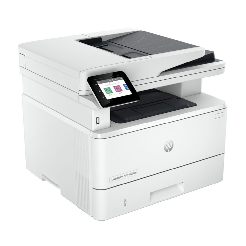 2Z628A#B19 - МФУ HP LaserJet Pro MFP M4103fdn лазерный 2Z628A A4, 1200dpi,  38ppm, 512Mb, 1200 MHz tray 100+250