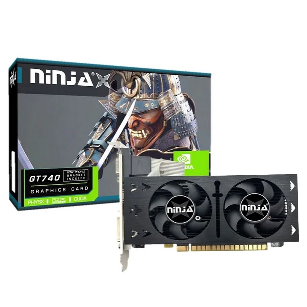 NF74LP045F - Видеокарта Ninja (Sinotex) GT740 PCIE 4G 128-bit GDDR5 DVI HDMI  CRT RTL