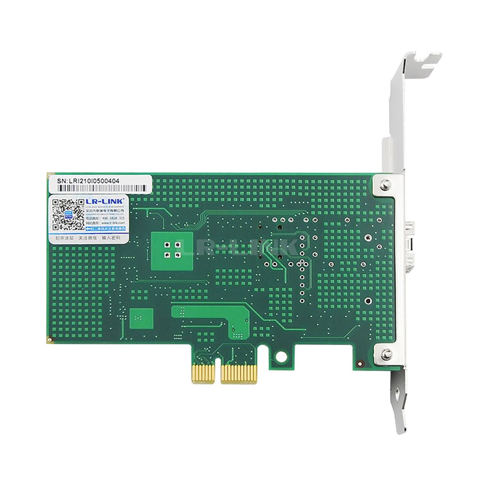 LREC6230PF-SFP PCIe x1 1G SFP Fiber NIC Intel Chip