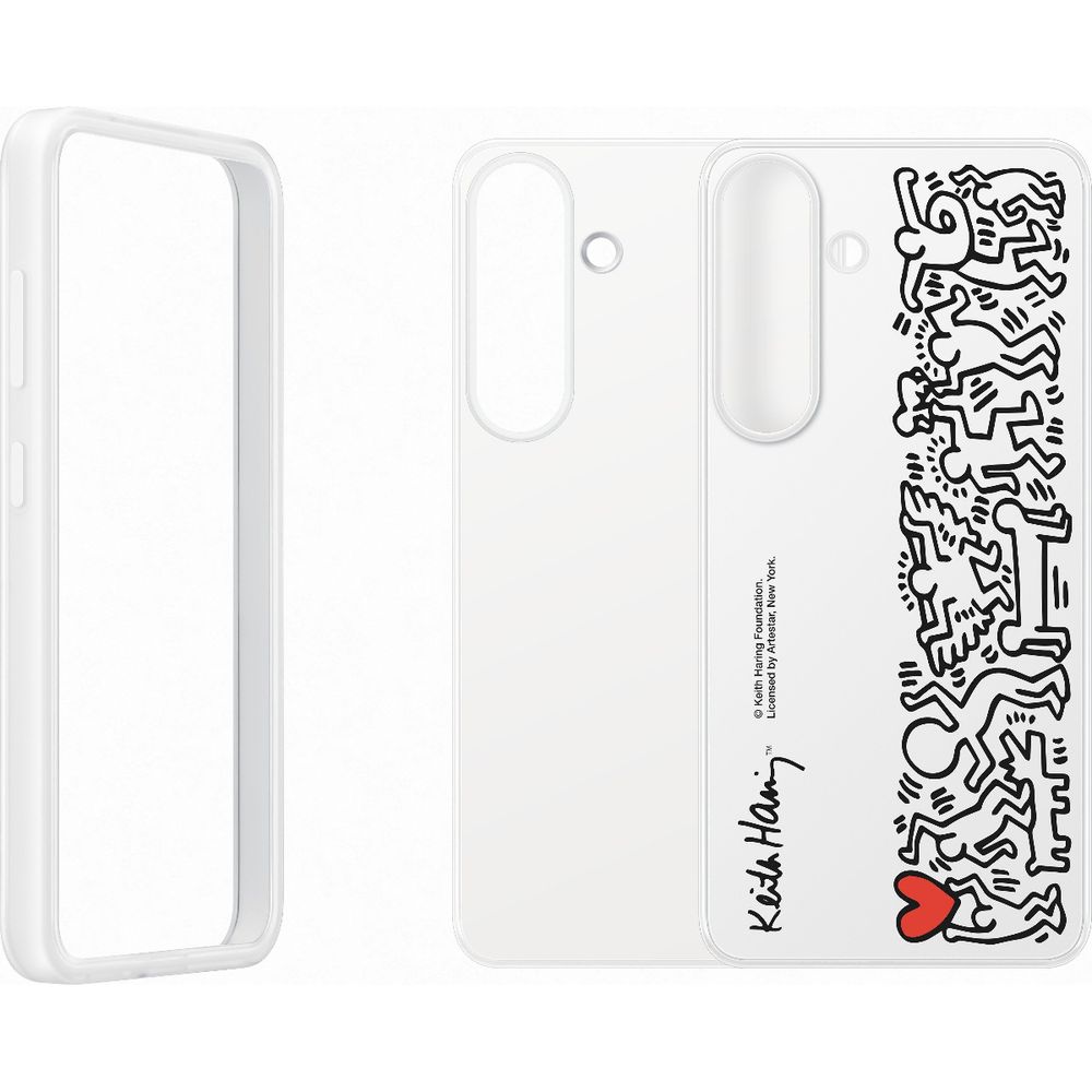 Чехол-накладка Flipsuit Case Samsung Galaxy S25, белый (EF-MS931CWEGRU)
