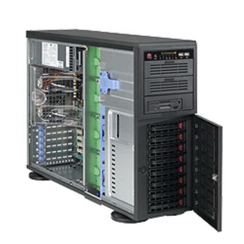 CSE-743TQ-903B-SQ - Корпус SuperMicro CSE-743TQ-903B-SQ 8x 3.5