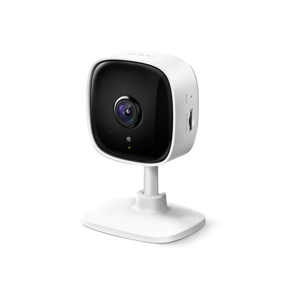 TC60 - IP-камера TP-LINK TC60 1080P IP-камера для внутреннего  использования, поддержка ночного видения, обнарежение движения,  двусторонняя аудиосвязь, слот для карты MicroSD, легкая настройка с помощью  приложения,поддержка Google Assistant и Amazon ...