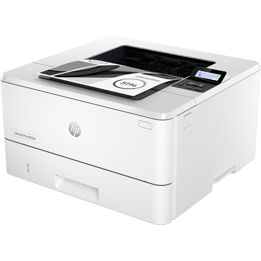 2Z611A - HP LaserJet Pro 4003n (принтер, лазерный ч/б, A4, 40 ppm, 256MB,  1.2 MHz, tray 100+250 pages, USB, Ethernet)