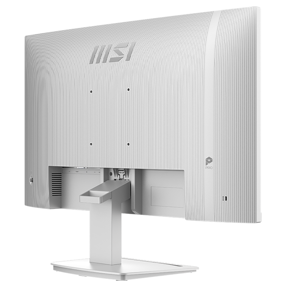 Монитор 27" MSI PRO MP273W E14A IPS, 1920x1080, 144Hz, 4ms, 250сd/m, 1500:1, HDR | VGA, HDMI(2.0), DP(1.2a) | ExPSU, Speakers, Vesa 100, White