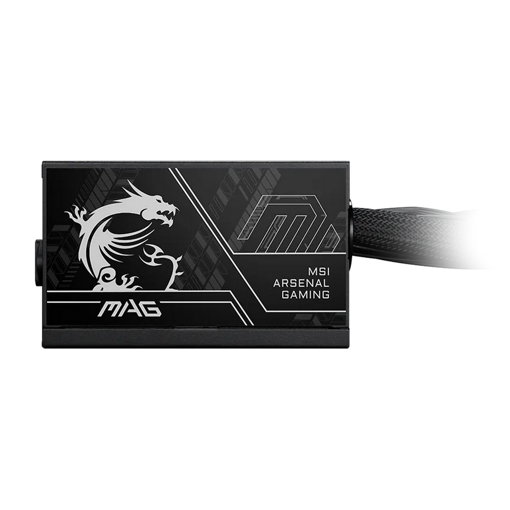Блок питания ПК MSI MAG A750BN PCIE5 II 750W, Non-Modular, 80+ Bronze, Color Box