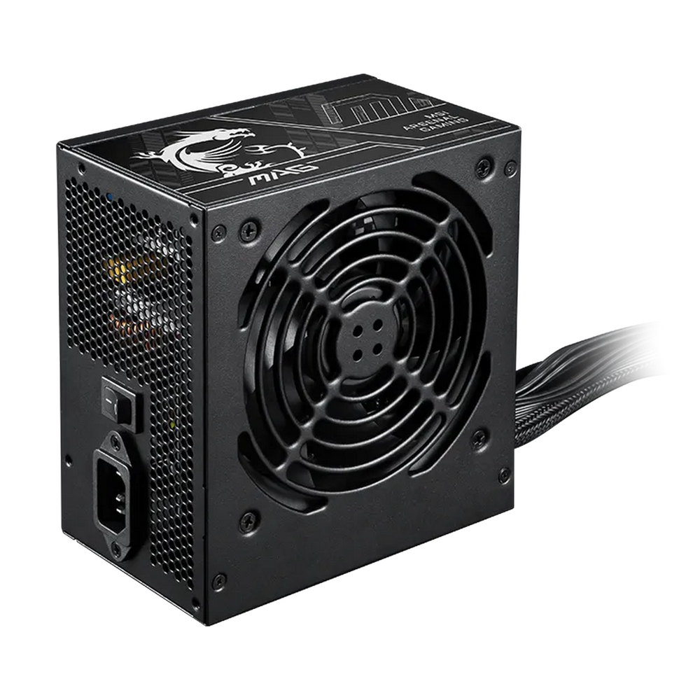 Блок питания ПК MSI MAG A750BN PCIE5 II 750W, Non-Modular, 80+ Bronze, Color Box