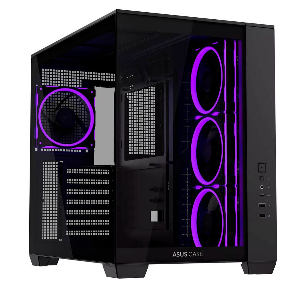Корпус для ПК ASUS A32 PLUS TG ARGB BLACK