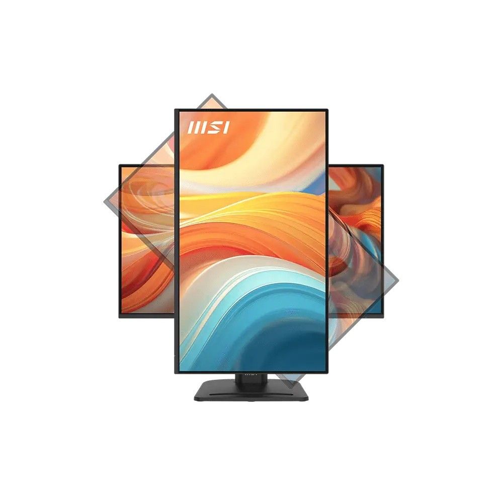 Монитор 27" MSI PRO MP275PHG E14 IPS, 1920x1080, 144Hz, 4ms, 250сd/m, 1500:1, HDR | HDMI(2.0), DP(1.2a), Type-C(PD-15W), 4xUSB3.2 | HAS, Pivot, Swivel, InPSU, Speakers, Vesa 100, Black