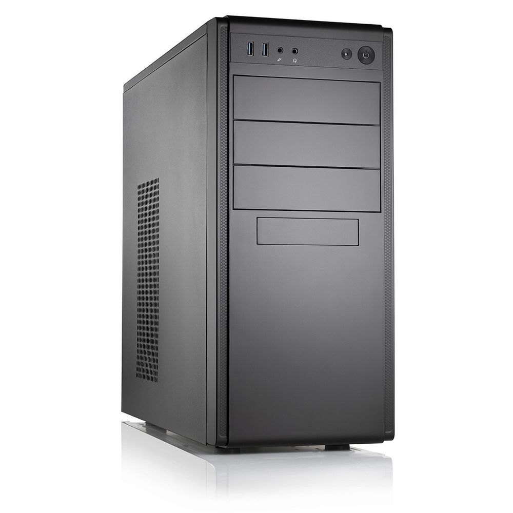 Корпус для ПК FoxLine FL-886-U3C ATX case, black w/o PSU, w/1xUSB2.0+1xUSB3.0+1xType-C, w/o pwr cord, w/oFAN
