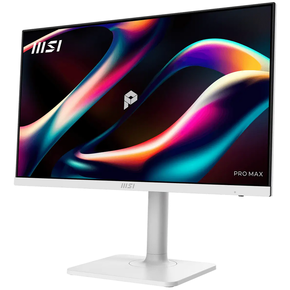 Монитор 23.8" MSI PRO MAX 241PHW E14 IPS, 1920x1080, 144Hz, 4ms, 300сd/m, 1500:1, HDR | HDMI(2.0b), DP(1.2a), Type-C(PD-65W), 2xUSB3.2 | HAS, Pivot, Swivel, InPSU, Speakers, Vesa 75, White