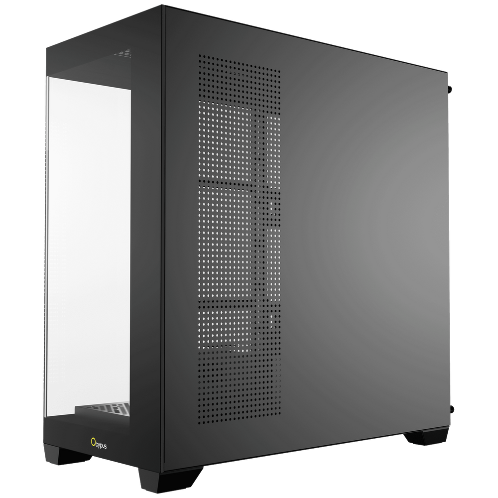 Корпус Case Ocypus Gamma C72 BK ATX / win / black / no PSU / Tempered Glass