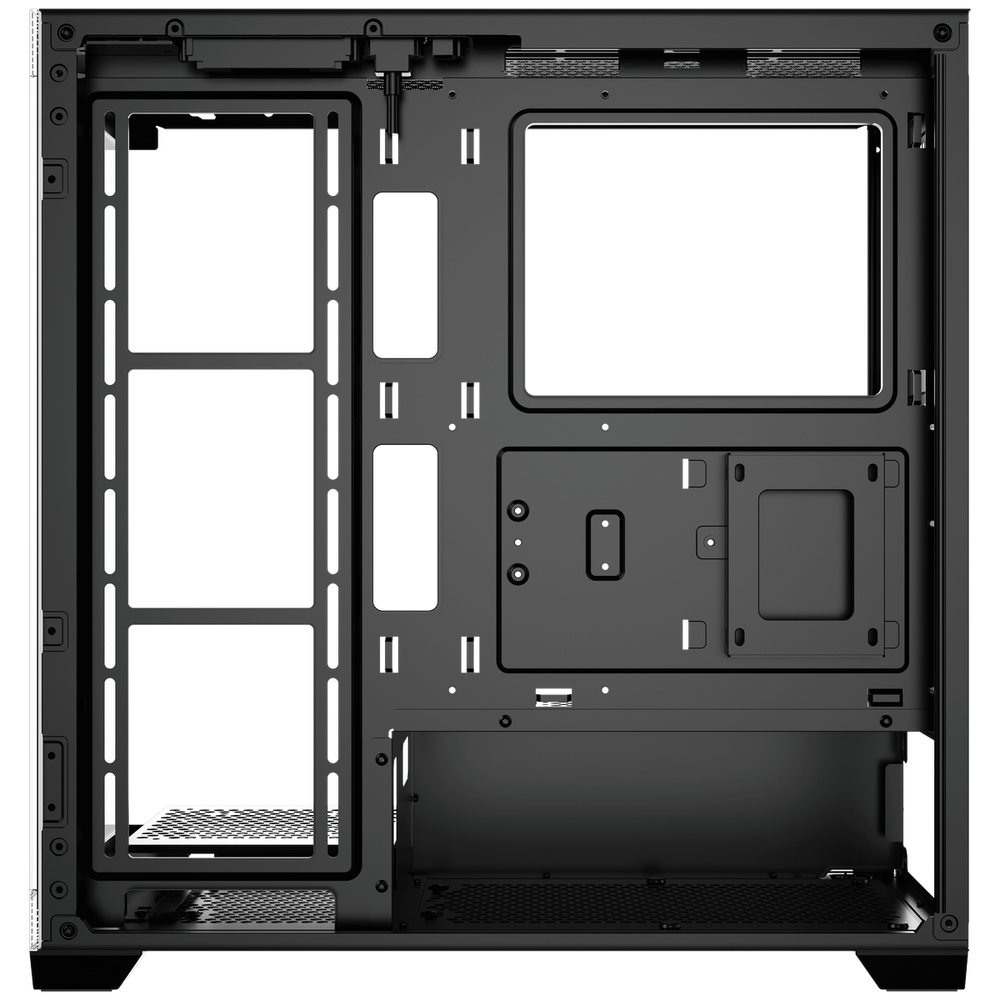 Корпус Case Ocypus Gamma C72 BK ATX / win / black / no PSU / Tempered Glass