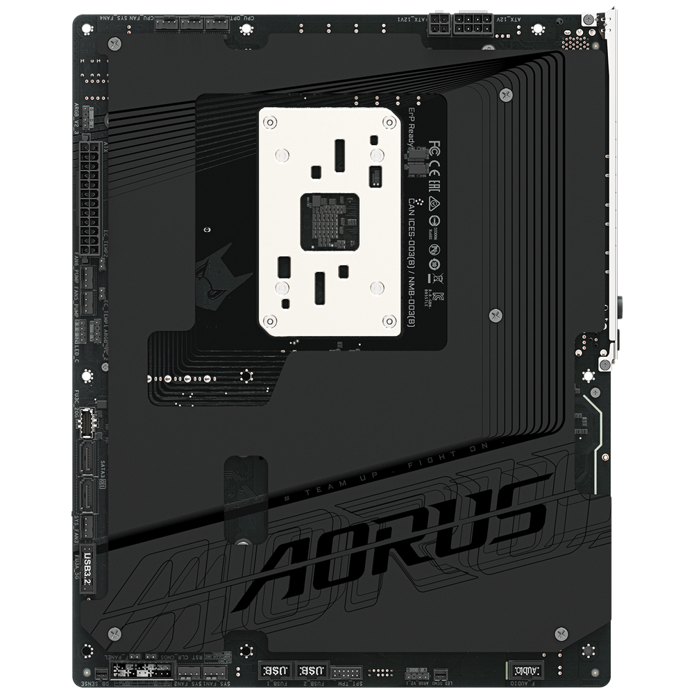 Материнская плата AORUS B850 AORUS STEALTH B850, AM5, 4*DDR5, 2*PCIEx16, 4*M.2, 2*TypeC, 2*USB3.2Gen2, 6*USB3.2Gen1, 8*USB2.0, 2*SATA3.0, 5G, HDMI, ATX, RTL