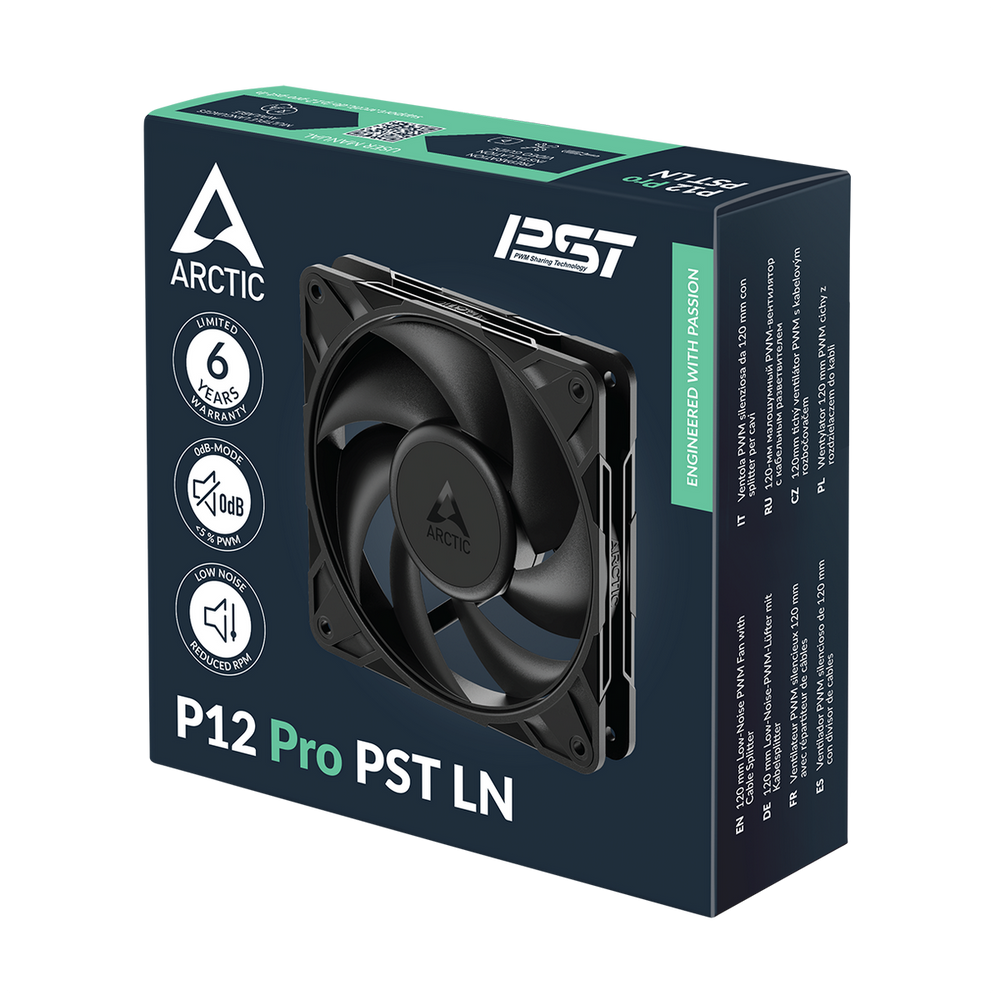 Вентилятор корпусной ARCTIC P12 Pro PST LN - retail (ACFAN00343A)
