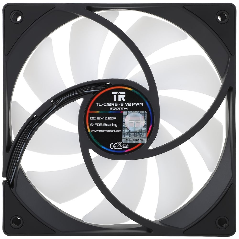 Вентилятор Fan Thermalright TL-C12RB-S V2 ARGB 120mm/ PWM/ S-FDB Bearing