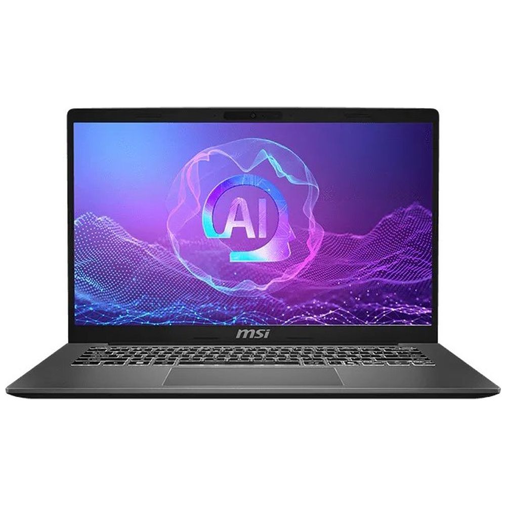 Ноутбук MSI Modern A14 AI+ F3HMG-041XRU AMD Ryzen AI 5 330/16Gb (2*8 D5)/SSD512Gb/UMA/14"/IPS/FHD/1920x1080/60Hz/NoOS/RJ-45/Grey/1.4kg