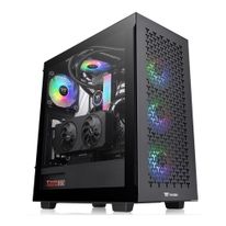 Корпус Thermaltake V350 TG ARGB Air CA-1S3-00M1WN-03 Mid Tower, Black, Tempered Glass