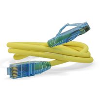 Кабель Hyperline Hyperline PC-LPM-UTP-RJ45-RJ45-C6-2M-LSZH-YL Патч-корд U/UTP, Cat.6 (100% Fluke Component Tested), LSZH, 2 м, желтый