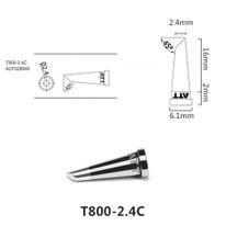 Аксессуары для пайки Atten Паяльное жало , T800-2.4C