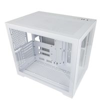 Корпус ALSEYE Cube-W 0.8mm SPCC, Mini-ITX/Micro ATX/ATX, USB2.0*2+HD Audio+USB3.0*1, «H.D.D.(3.5»)*2pcs+S.S.D(2.5»)*2pcs, 425*308*377mm»