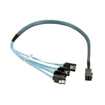 Кабель Areca 26II-1C4307-0175 INT SFF8643-to-4*SATA ( HDmSAS -to- 4*SATA internal cable) 75cm (аналог арт.50984, LSI00410, LSI00409, 2279800-R)