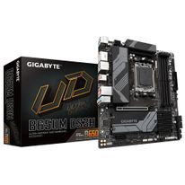 Материнская плата Gigabyte B650M DS3H, Socket AM5, AMD B650, 4xDDR5-5200, HDMI+DP+DP, 1xPCI-Ex16, 1xPCI-Ex1, 4xSATA3(RAID 0/1/10), 2xM.2, 8 Ch Audio, 2.5GLan, (4+4)xUSB2.0, (3+2)xUSB3.2, (1+1)xUSB3.2 Type-C™, 1xPS/2, mATX, RTL {8} (849825)