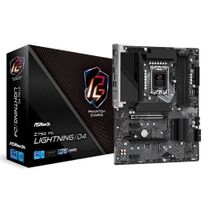 Материнская плата ASRock Z790 PG LIGHTNING/D4, Socket 1700, Intel®Z790, 4xDDR4-3200, HDMI, 2xPCI-Ex16, 3xPCI-Ex1, 4xSATA3(RAID 0/1/5/10), 4xM.2, 8 Ch Audio, 1x2.5GLan, (1+2)xUSB2.0, (6+4)xUSB3.2, (1+1)xUSB3.2 Type-C™, 1x/PS/2, ATX, RTL {}