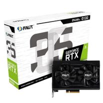 Видеокарта Palit RTX3050 DUAL 8GB |NE63050018P1-1070D| GDDR6 128bit DVI HDMI DP (243703)