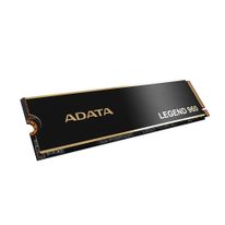 Твердотельный накопитель SSD ADATA  ALEG-960-4TCS PCIe Gen4x4 with NVMe, 7400/6800, IOPS 700/550K, MTBF 2M,3D NAND, 3120TBW, 0,43DWPD, Heat Sink, SMI SM2264, Work with PS5, RTL (938145)