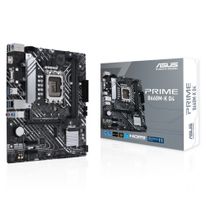 Материнская плата ASUS PRIME B660M-K D4 /LGA1700,B660,USB3.2 GEN 1,MB (90MB1950-M1EAY0) /LGA1700,B660,USB3.2 GEN 1,MB (90MB1950-M1EAY0)