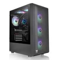 Корпус Thermaltake S200 TG ARGB CA-1X2-00M1WN-00 /Black/Win/SPCC/Tempered Glass*1/120mm ARGB Lite Fan*3/Brown Box CA-1X2-00M1WN-00 /Black/Win/SPCC/Tempered Glass*1/120mm ARGB Lite Fan*3/Brown Box