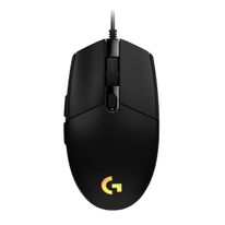 Мышь игровая Logitech G102 LIGHTSYNC Black |910-005808| черная, оптическая, 200-8000dpi, 2.1м USB 2.0, 6 программируемых кнопок, RGB подсветка, под обе руки