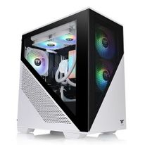 Корпус Thermaltake Divider 170 TG ARGB Snow/White CA-1S4-00S6WN-00 /Win/SPCC/Tempered Glass*1/120mm ARGB PWM Fan*2