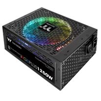 Блок питания Thermaltake Toughpower iRGB PLUS 1250W Titanium /1250W/Fully Modular/Riing Duo/Full Range/Digital/80 Plus Titanium/EU/106% JP CAP/All Flat Cables