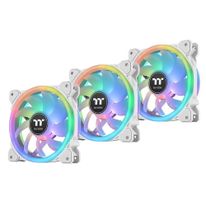 Вентилятор в корпус Thermaltake  SWAFAN 14 RGB Radiator Fan White TT Premium Edition 3 Pack/Fan/14025/PWM 500~2000rpm/Triple Riing/LED software control