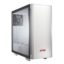 Корпус XPG INVADER WHITE [INVADER-WHCWW] (Midi-Tower, белый, TG, 120mm fan*2)