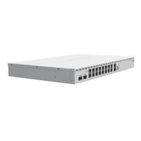 Коммутатор MIKROTIK CRS518-16XS-2XQ 16xSFP28 25Гб, 2xQSFP28 100Гб, 1xRJ45 100Мб, коммутация до 1.2Тб, RouterOS