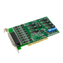 Плата интерфейсная Advantech PCI-1622C-DE Advantech Universal PCI адаптер 8xRS-232/422/485 разъем DB78 Female, c защитой  c защитой от перенапряжения и изоляцией, без кабеля OPT8J