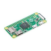 Одноплатный компьютер Raspberry Pi Raspberry Pi Zero 1GHz single-core CPU, 512MB RAM, Mini HDMI port, Micro USB OTG port, Micro USB power, HAT-compatible 40-pin header, Composite video and reset headers,  CSI camera connector (v1.3 only)(MBZ)