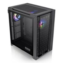 Корпус Thermaltake CA-1X7-00F1WN-01 CTE C700 TG ARGB/Black/Win/SPCC/Tempered Glass*2/CT140 ARGB Fan*3/Brown Box 