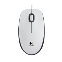 Мышь Logitech M100 White белая, оптическая, 1000dpi, USB, 1.8м, {10}, (070479)