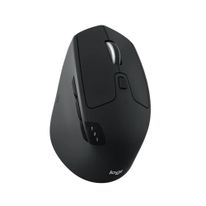 Мышь беспроводная Logitech M720 Triathlon черная, оптическая, 1000dpi, Bluetooth + 2.4GHz, USB-ресивер (Logitech Unifying®), 8 кнопок, под правую руку