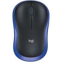 Мышь беспроводная Logitech M185 Blue синяя, оптическая, 1000dpi, 2.4GHz, USB-ресивер Logitech Unifying®, {10} (028852)