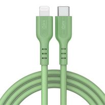 USB кабель ZMI USB-кабель ZMI GL870 Type-C to Lightning silicone Cable （1m） green (ZMKGL870CNGR) 